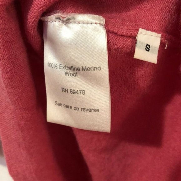 Brunella Gori Small Sweater Pink Wool - Picture 3 of 4